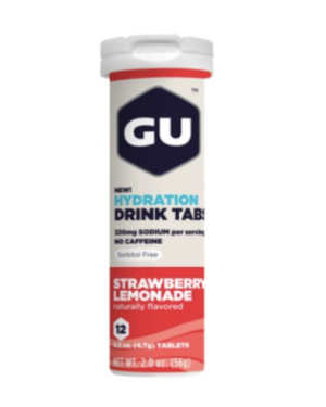 GU Hydration Drink Tabs Strawberry Hibiscus